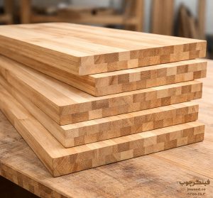 فینگرجوینت در طراحی داخلی