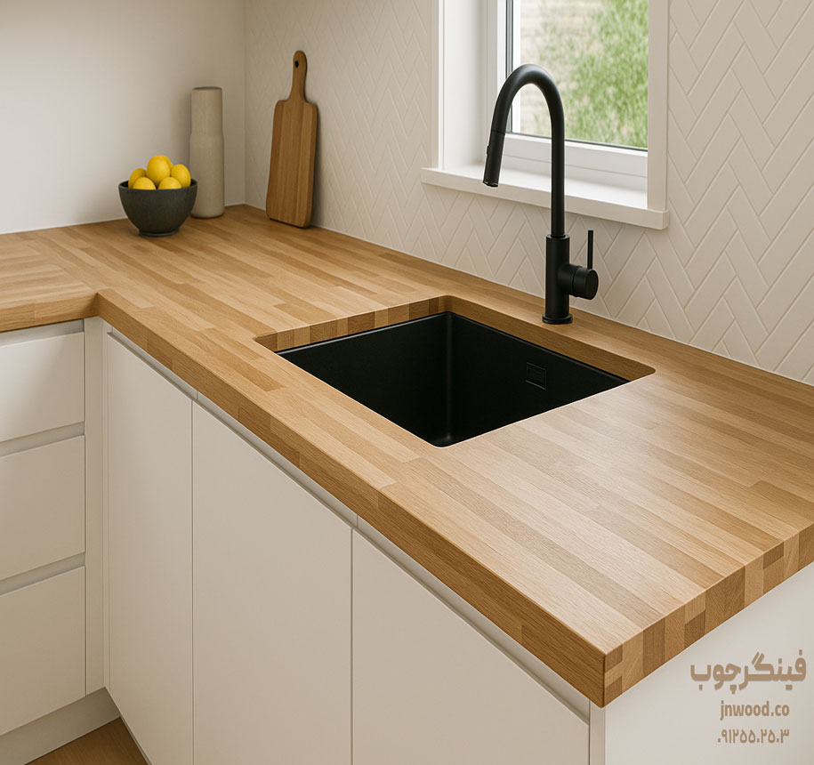 صفحه کابینت چوبی برای خانه‌های مدرن