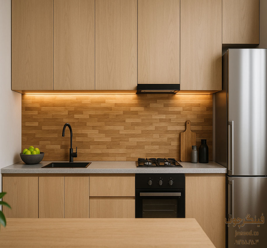 بین کابینتی چوبی (فینگرجوینت)